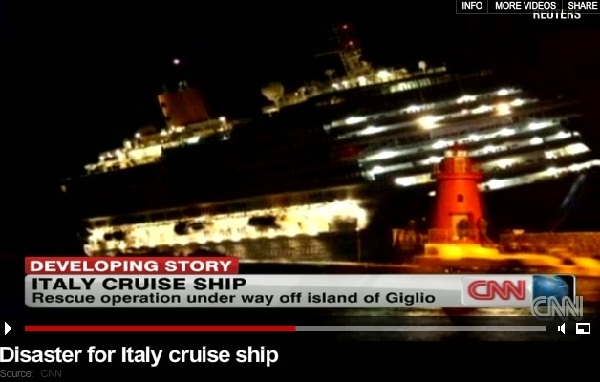 Costa Concordia Cruise Ship Disaster